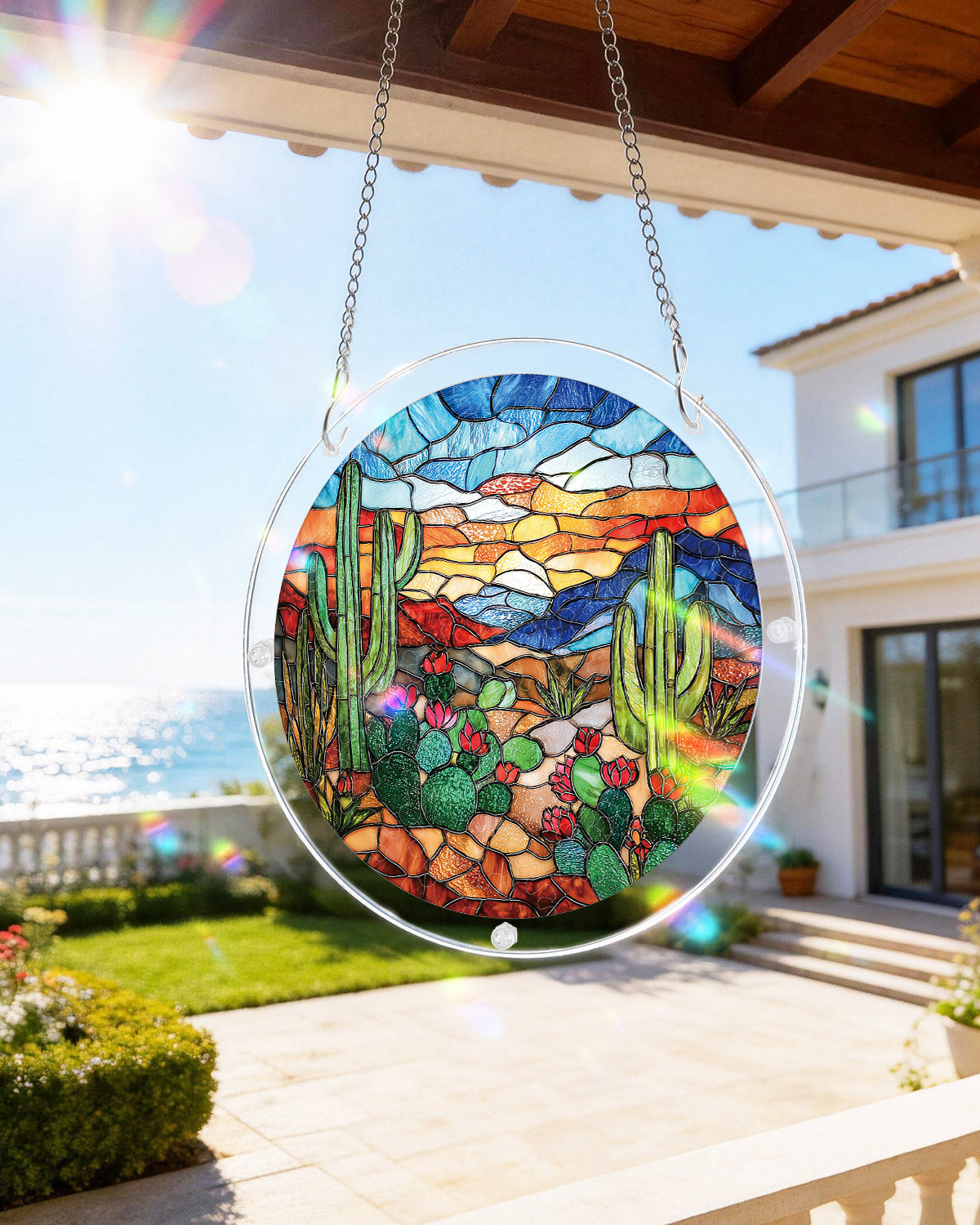 kaayee-suncatcher-puzzle-desert-cactus-suncatcher-small-18-8-cm image 6