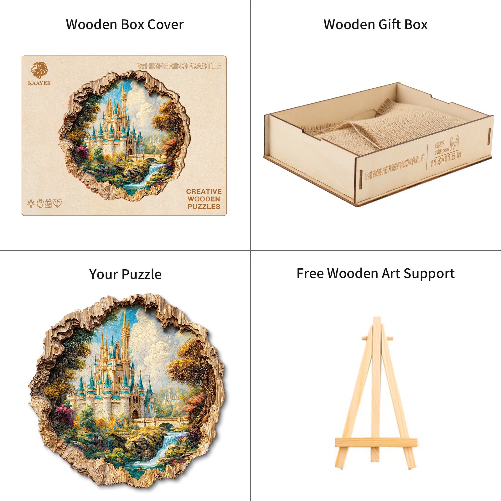 kaayee-wooden-puzzle-whispering-castle-holzpuzzle-medium image 4