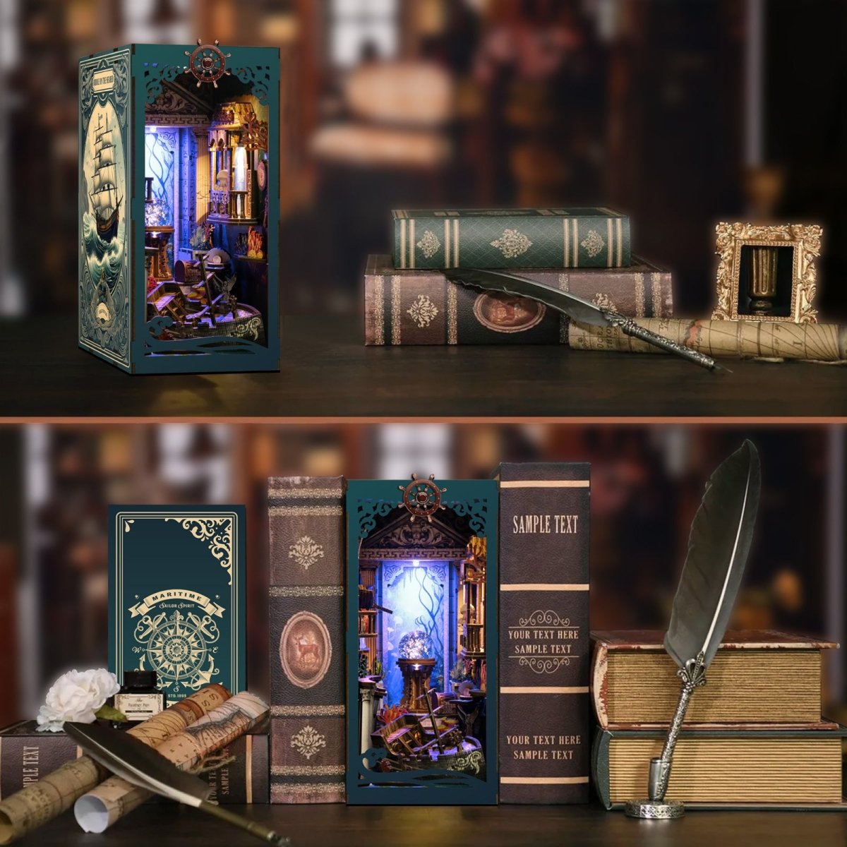 kaayee-book-nook-kit-seabed-illusions-b-cherregal-deko image 5
