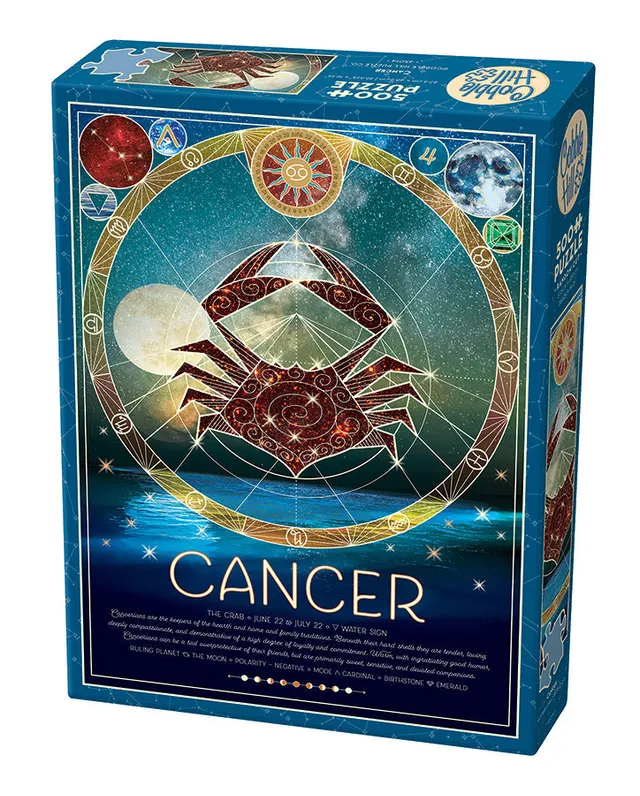 cobble-hill-500-teile-puzzle-cancer-sternzeichen-krebs image 1