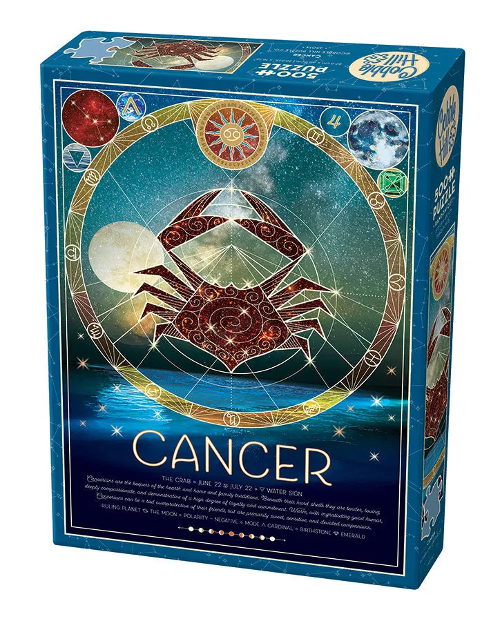 cobble-hill-500-teile-puzzle-cancer-sternzeichen-krebs image 1