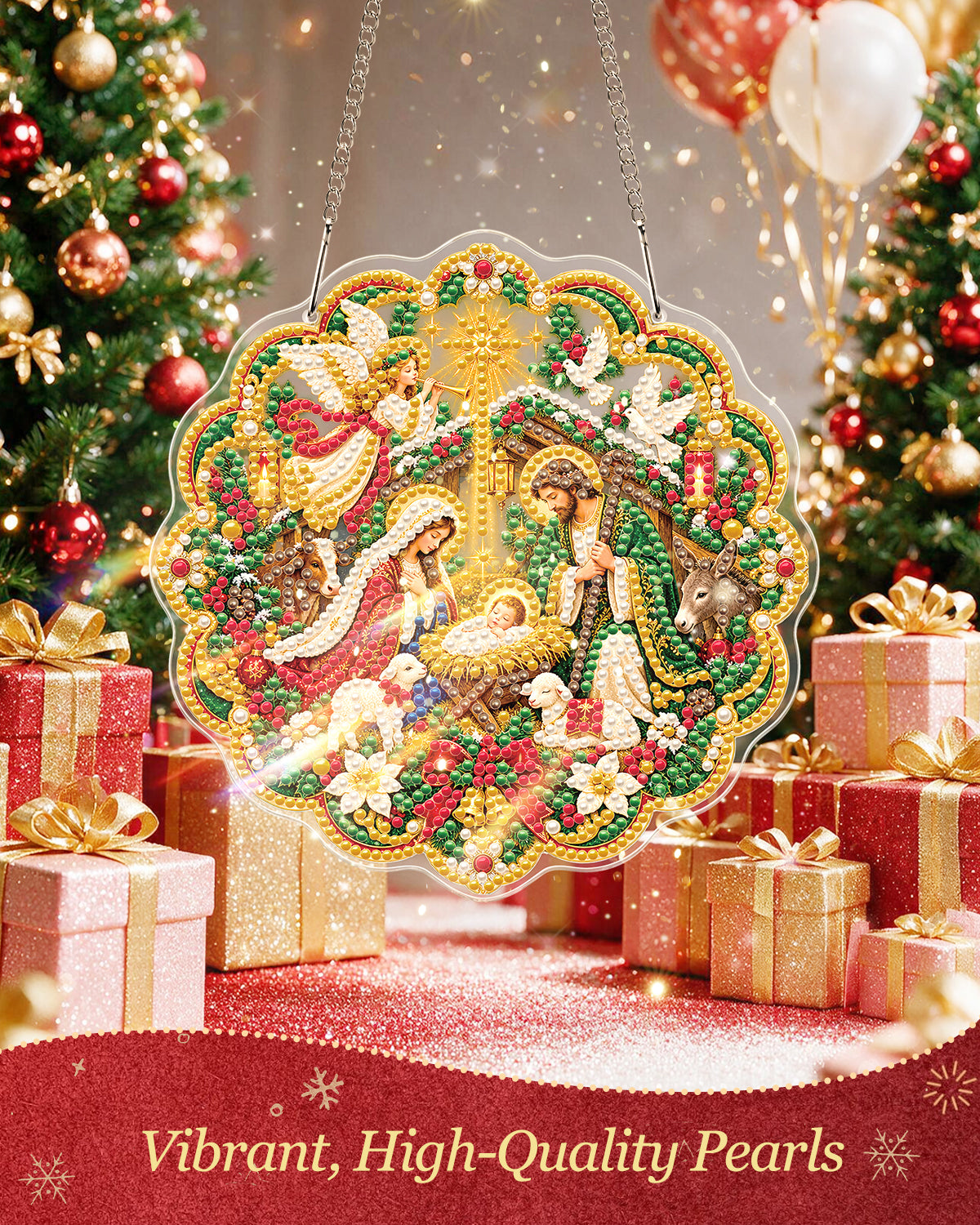 kaayee-suncatcher-puzzle-heilige-nacht-fensterbild-20-cm image 7