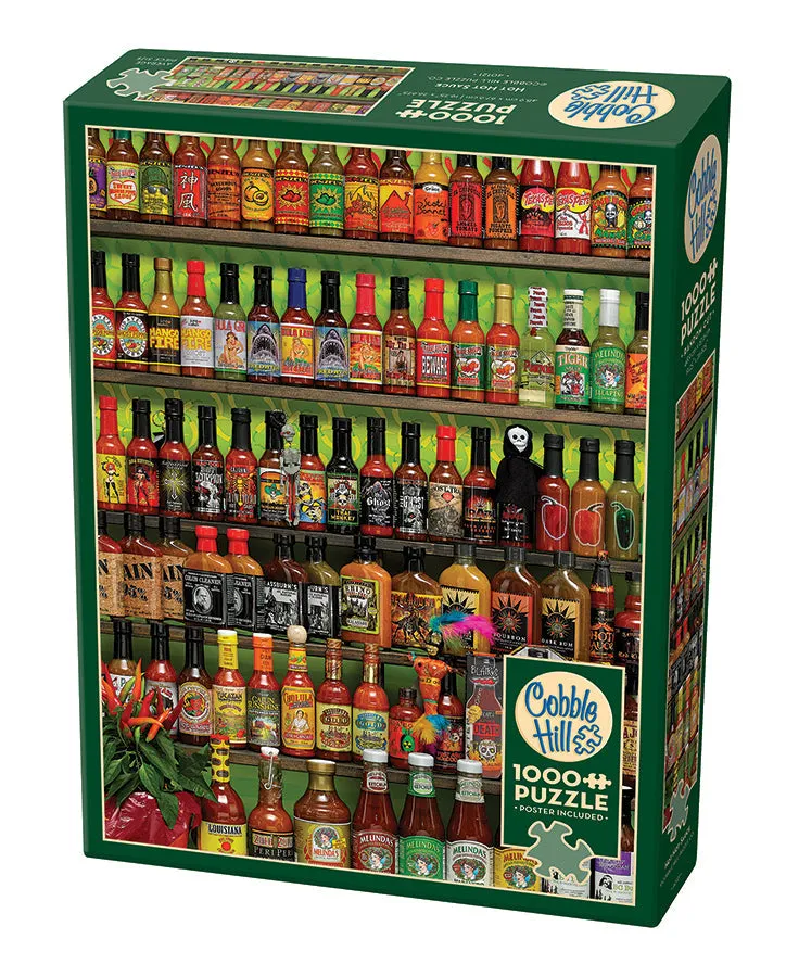 cobble-hill-1000-hot-hot-sauce-puzzle-1000-teile-chili image 1