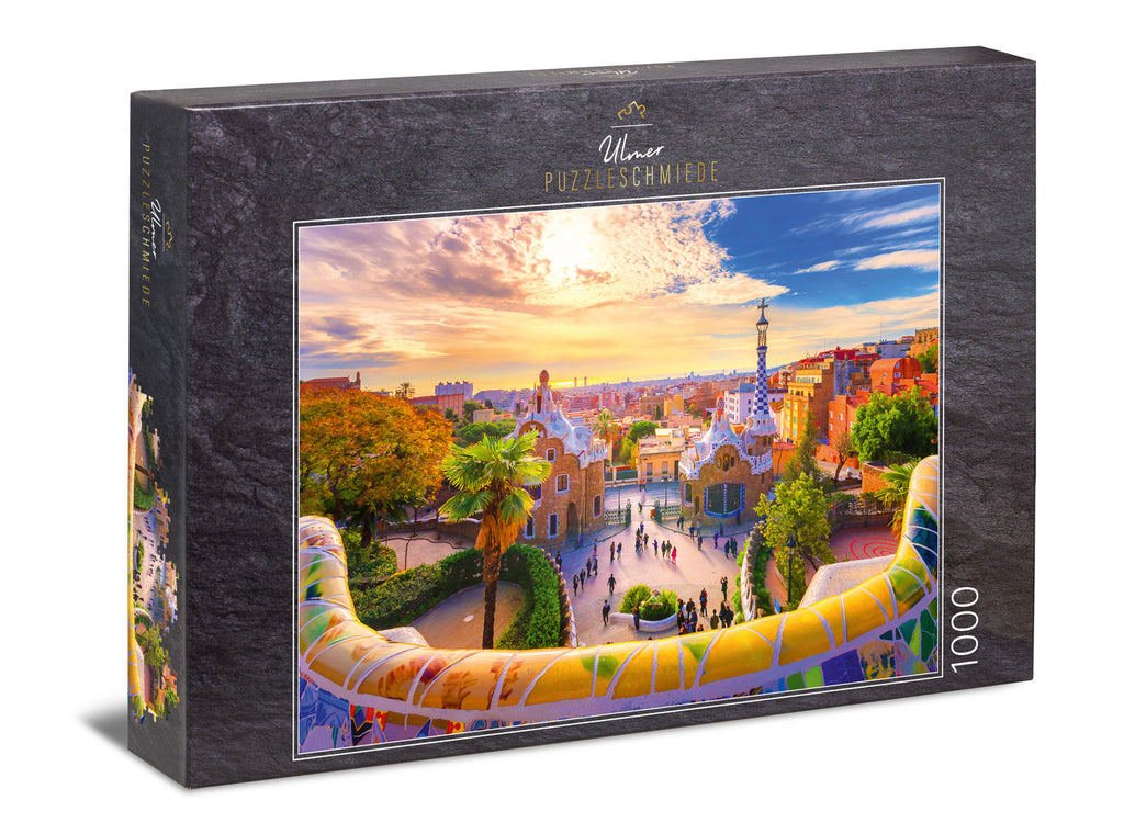 ulmer-puzzleschmiede-park-g-ell-puzzle-1000-teile-barcelona-2 image 1