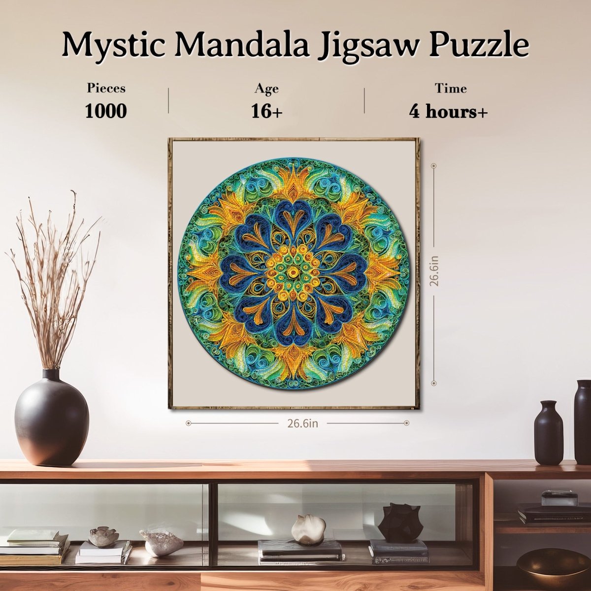kaayee-cardboard-puzzle-mystic-mandala-1000-teile-eco-white-board image 4
