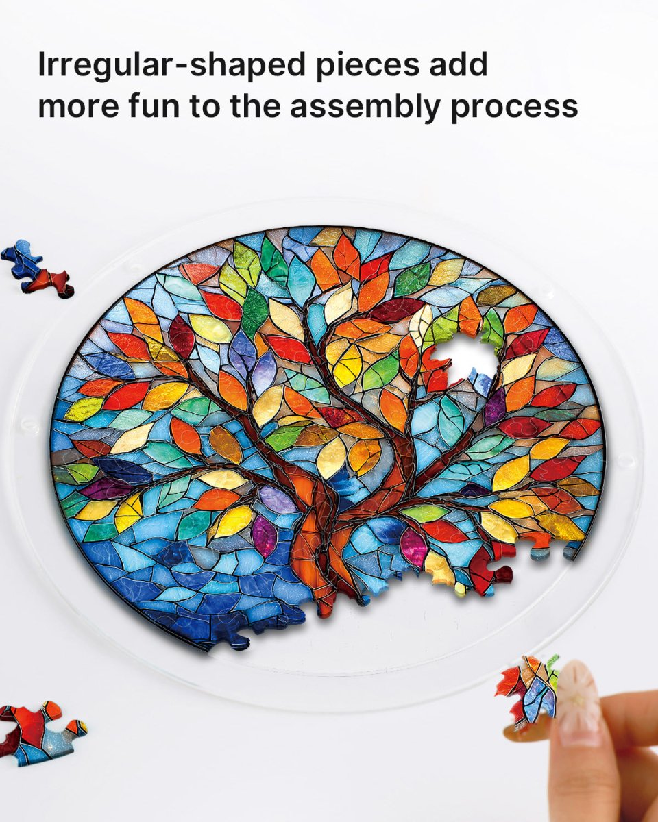 kaayee-suncatcher-puzzle-baum-acrylpuzzle-transparent-large image 2