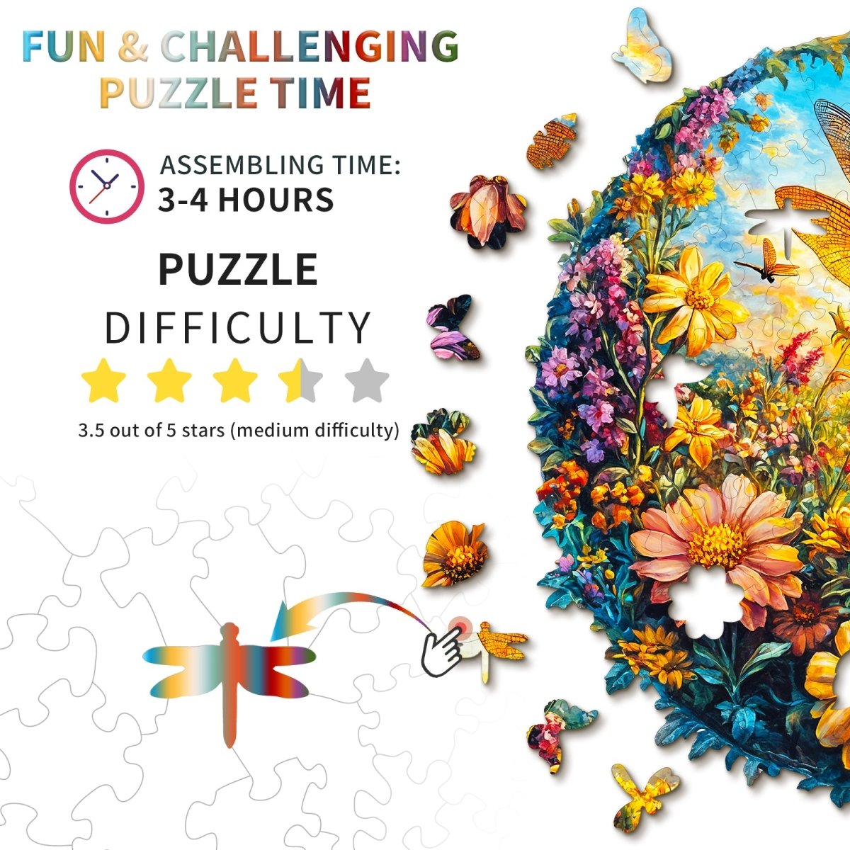 kaayee-wooden-puzzle-dragonfly-holzpuzzle-small-pocket-escape image 4