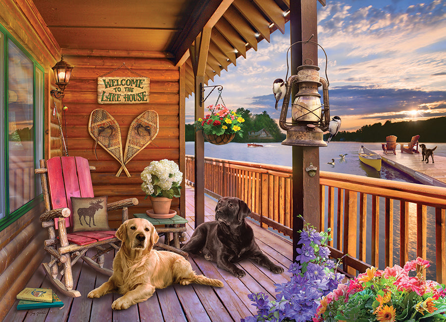 cobble-hill-welcome-to-the-lake-house-1000-teile-puzzle image 2