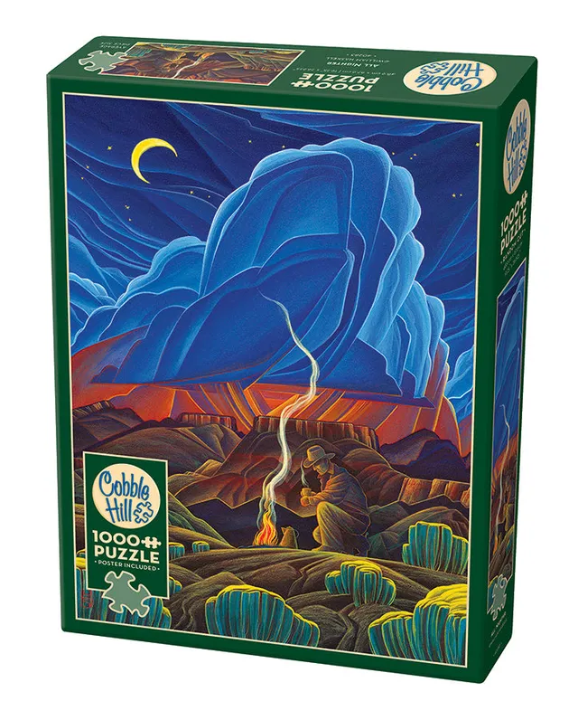 cobble-hill-all-nighter-puzzle-1000-teile-cowboy image 1