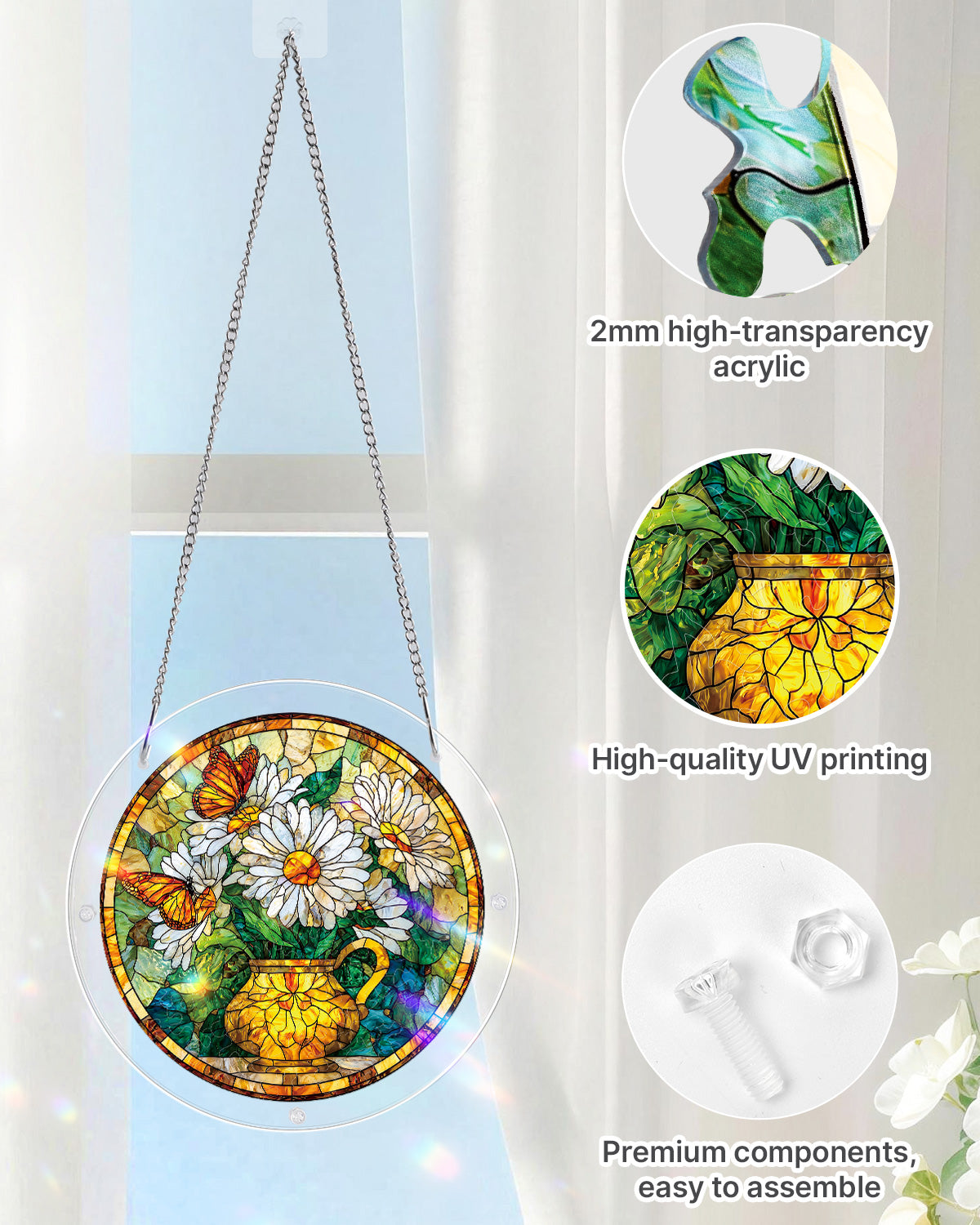 kaayee-suncatcher-puzzle-daisy-butterfly-garden-light-fensterbild-medium image 4
