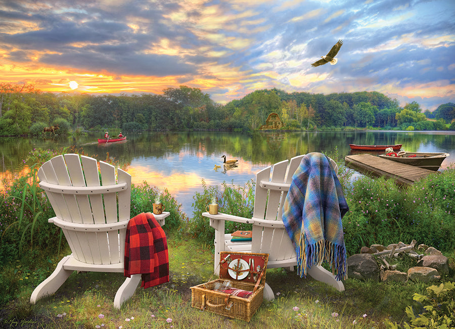 cobble-hill-1000-piece-lakeshore-puzzle-1000-teile-seemotiv image 2