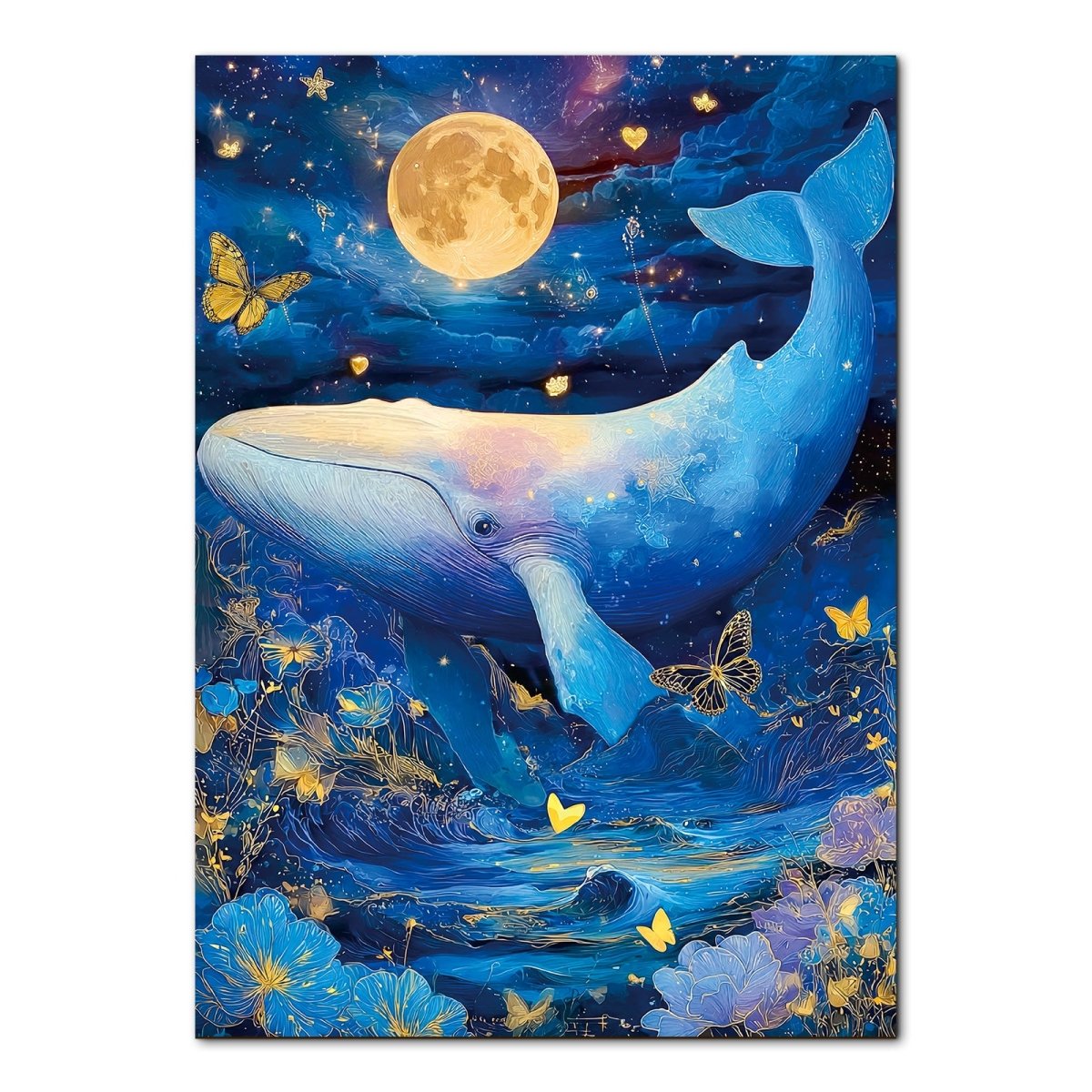 kaayee-cardboard-moonlit-whale-puzzle-1000-teile-standard image 1