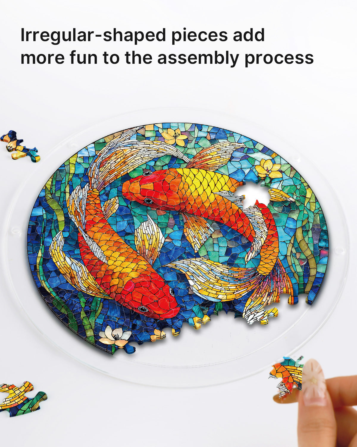 kaayee-suncatcher-puzzle-koi-dream-pond-fensterbild-small image 2