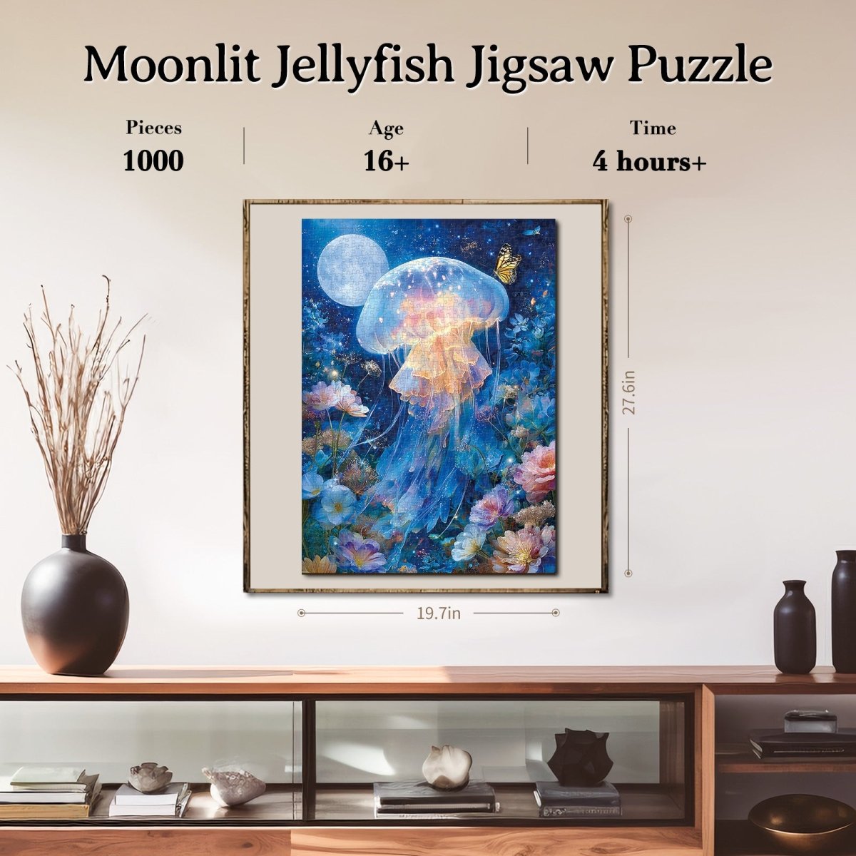 kaayee-moonlit-jellyfish-puzzle-1000-teile-eco-white-board image 5