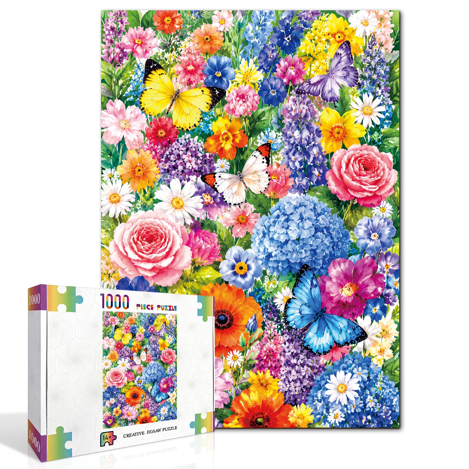 kaayee-butterfly-dream-garden-puzzle-1000-teile-schmetterling image 2