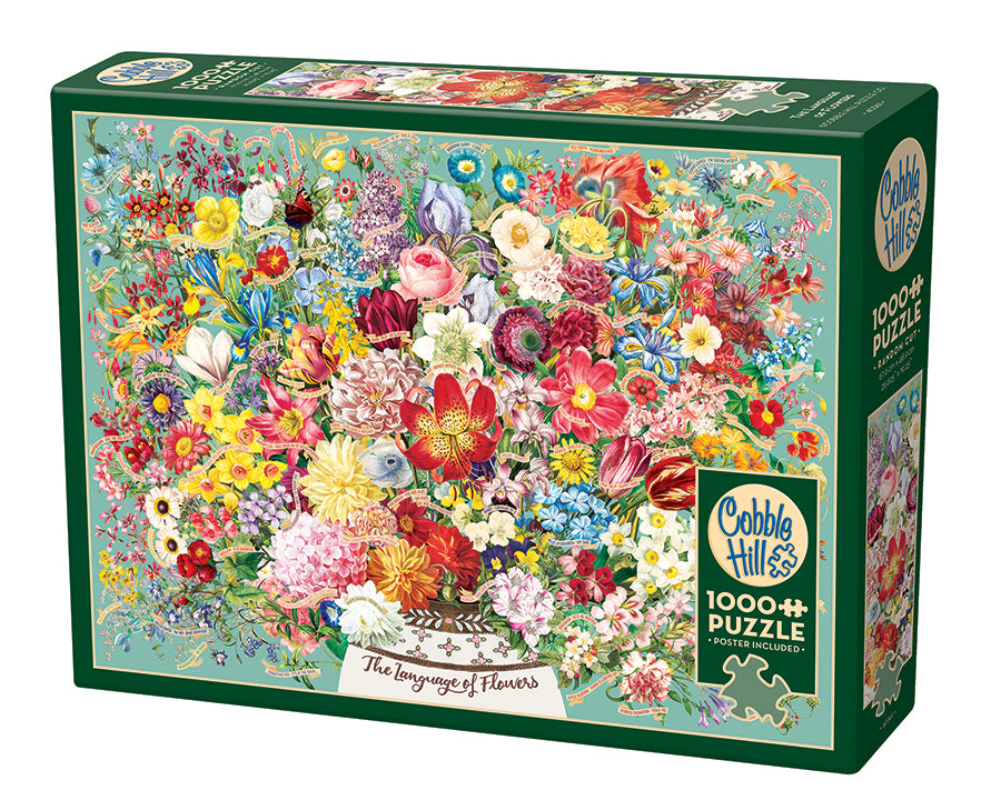 cobble-hill-1000-piece-language-of-flowers-puzzle-1000-teile-blumen image 1