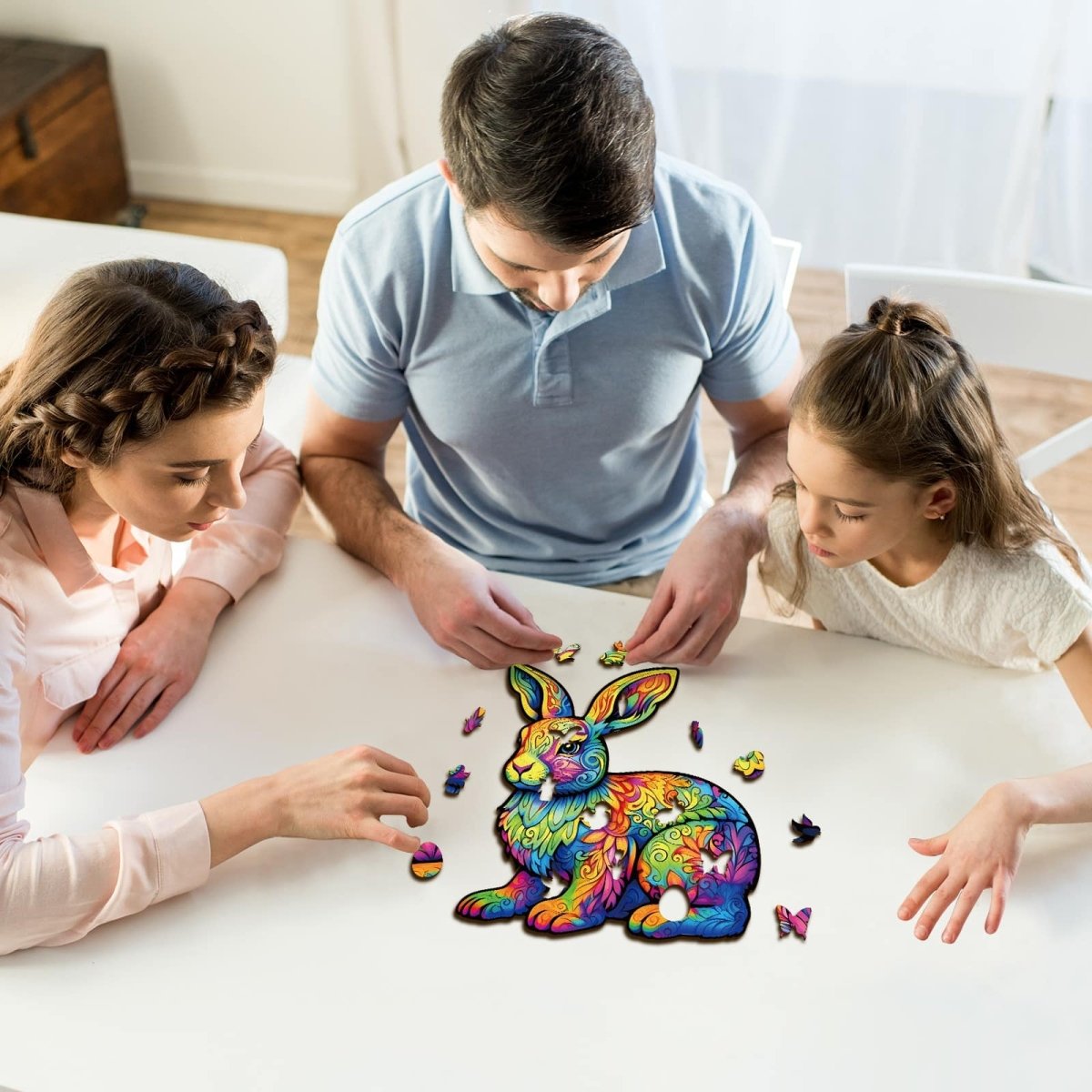 kaayee-wooden-puzzle-cute-rabbit-holzpuzzle-hase-m image 6