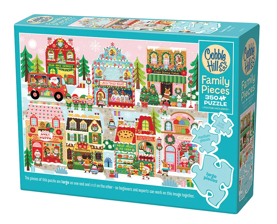 cobble-hill-family-pieces-350-tinsel-town-puzzle-weihnacht image 1