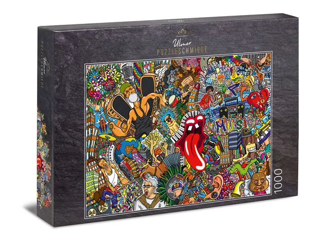ulmer-puzzleschmiede-1000-teile-graffiti-puzzle-streetart-musik image 1