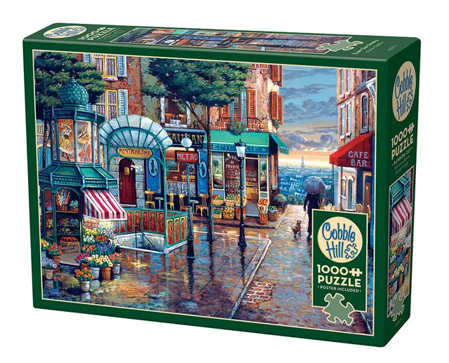 cobble-hill-1000-piece-rainy-day-stroll-puzzle-paris-1000-teile image 1