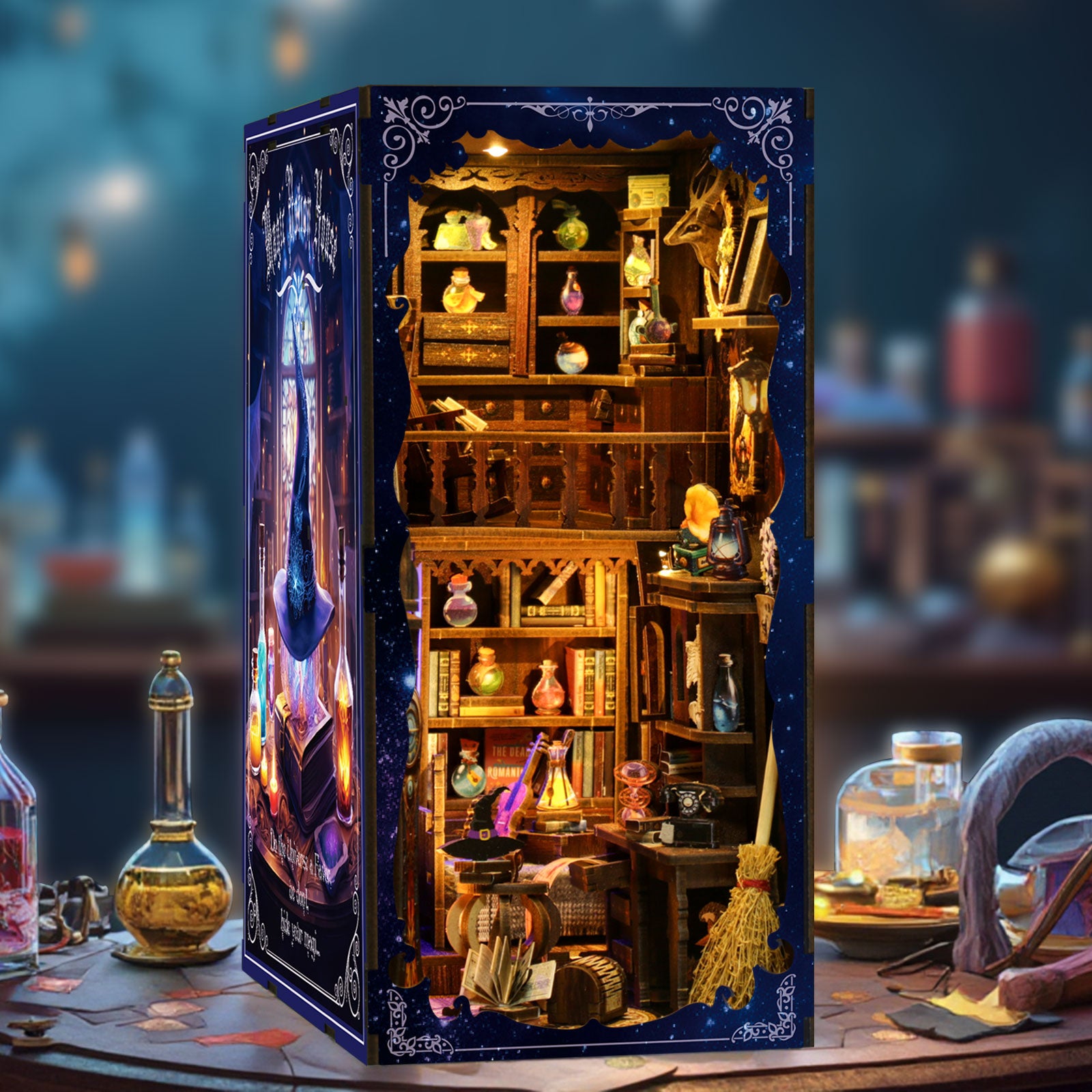 kaayee-book-nook-kit-magic-potion-booknook-zauber-led-deko image 2