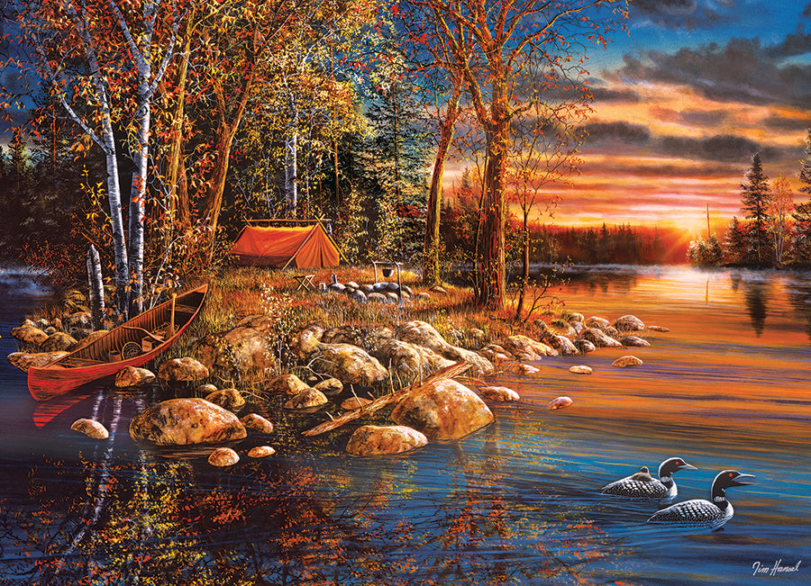 cobble-hill-wake-up-call-1000-teile-puzzle-herbstsee image 2