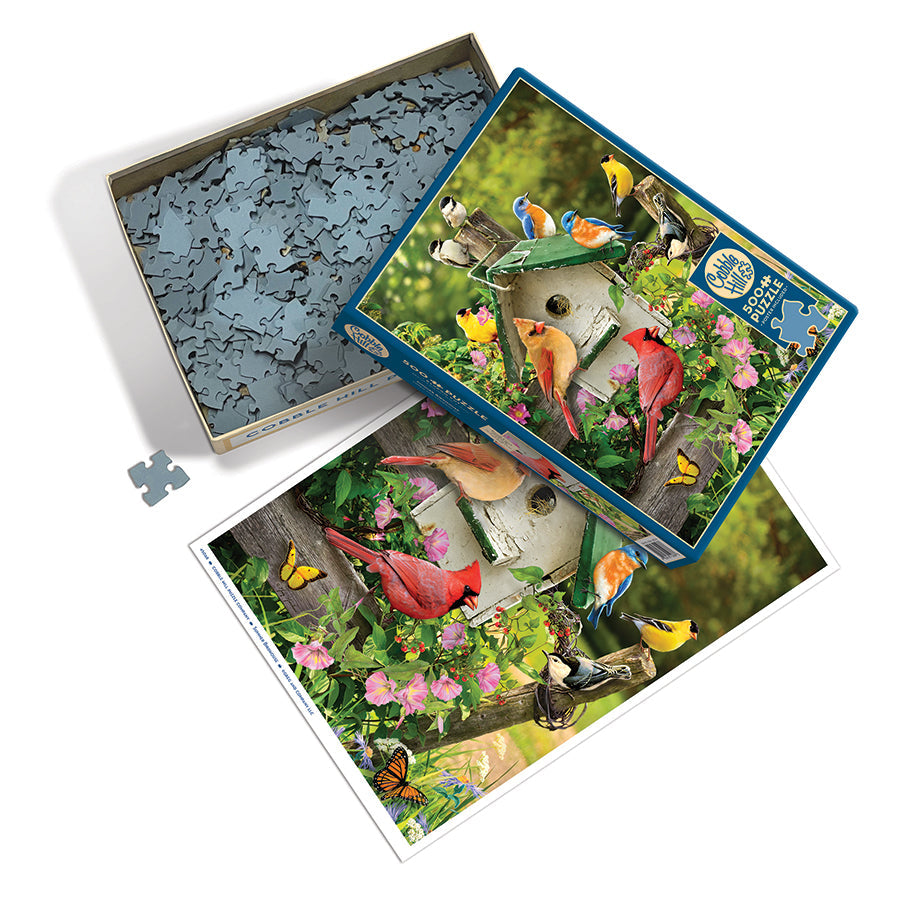 cobble-hill-summer-birdhouse-puzzle-500-teile-v-gel-garten image 3