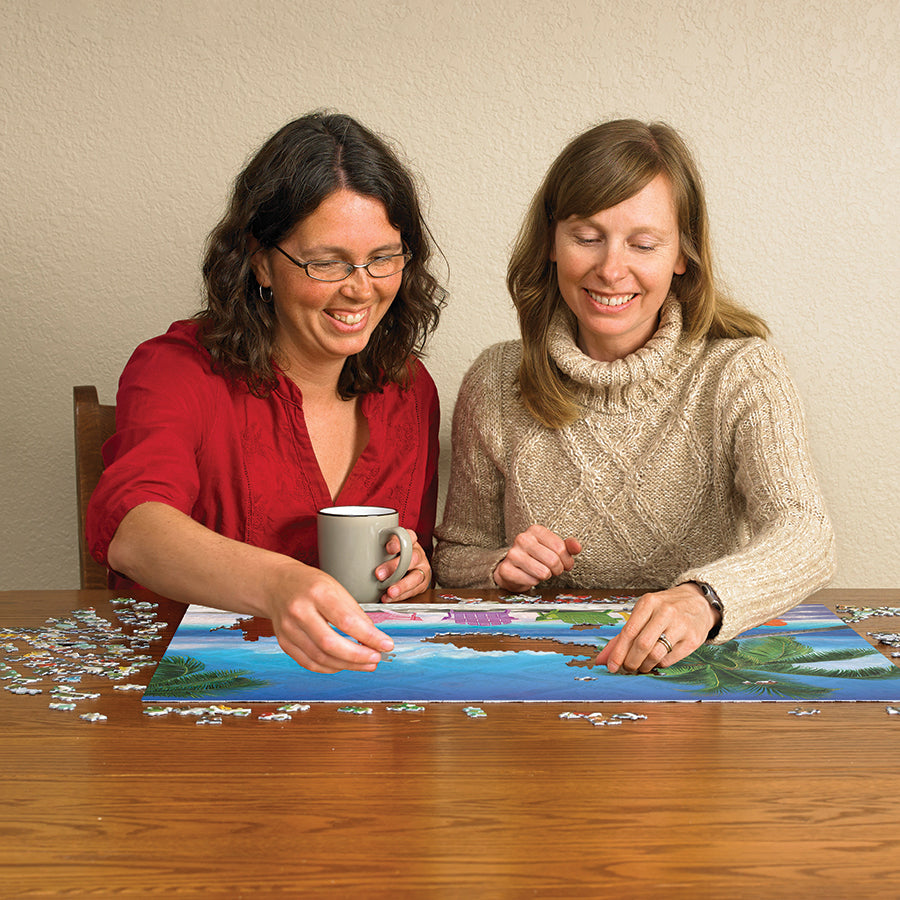 cobble-hill-paradise-1000-teile-puzzle-strand-palmen image 4