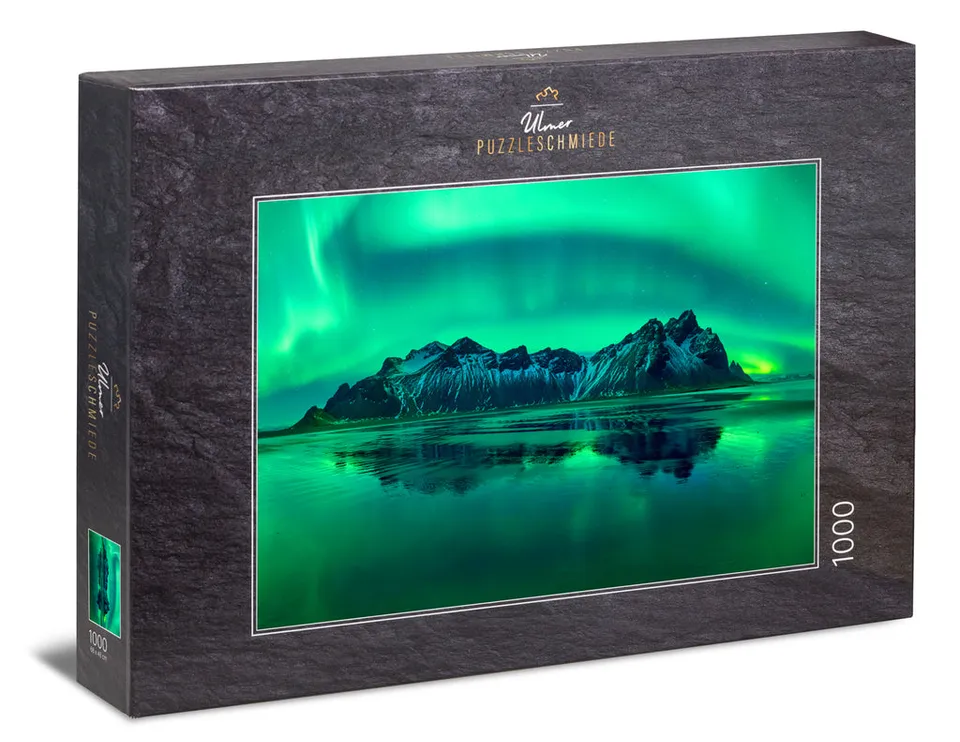 ulmer-puzzleschmiede-onde-di-ghiaccio-puzzle-1000-teile-polarlicht image 1