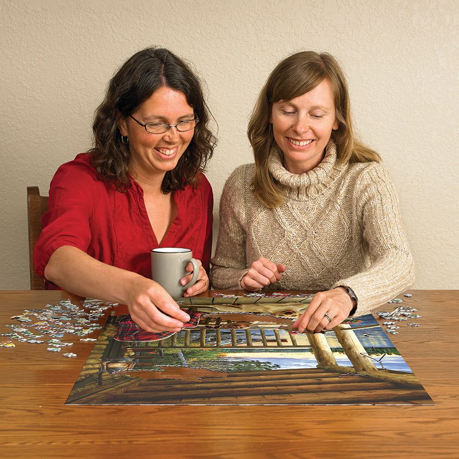 cobble-hill-1000-cabin-porch-puzzle-1000-teile-hunde-h-tte image 5