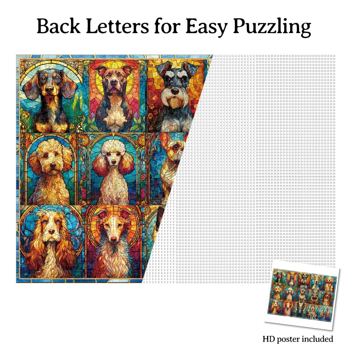 kaayee-cardboard-puzzle-sea-glass-dog-1000-teile-eco image 8