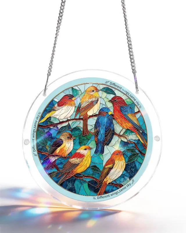 kaayee-suncatcher-puzzle-glowing-feather-haven-feder-small image 1