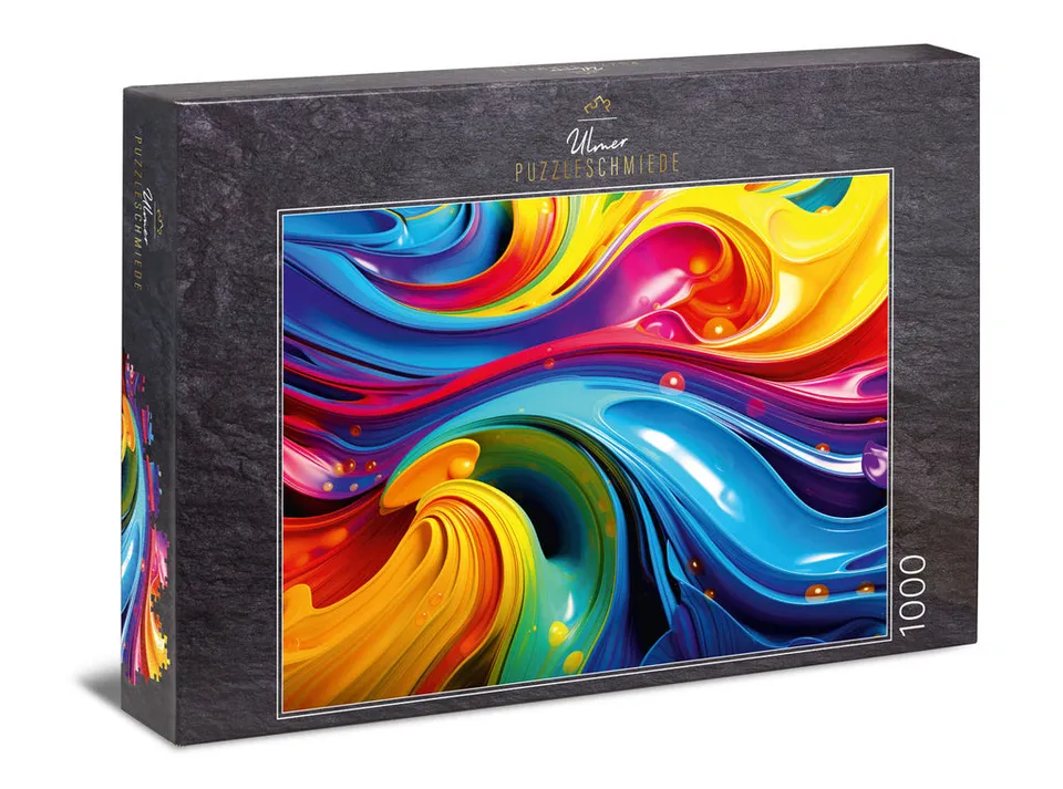 ulmer-puzzleschmiede-puzzle-1000-teile-acqua-arcobaleno-puzzle-bunt image 1