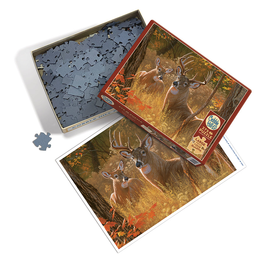 cobble-hill-secret-rendezvous-puzzle-275-teile-xxl-herbstwald image 3