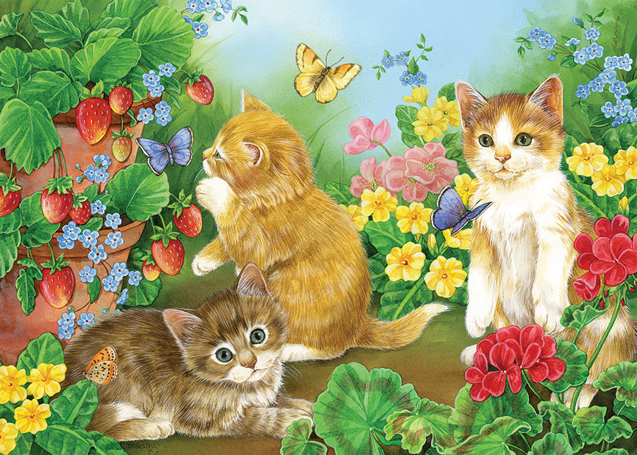 cobble-hill-kitten-playtime-tray-puzzle-35-teile-katzen image 3