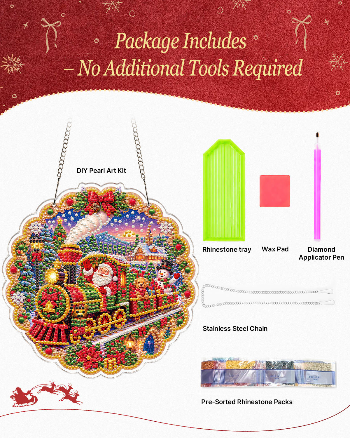 kaayee-suncatcher-puzzle-christmas-train-fensterbild-20-cm image 5