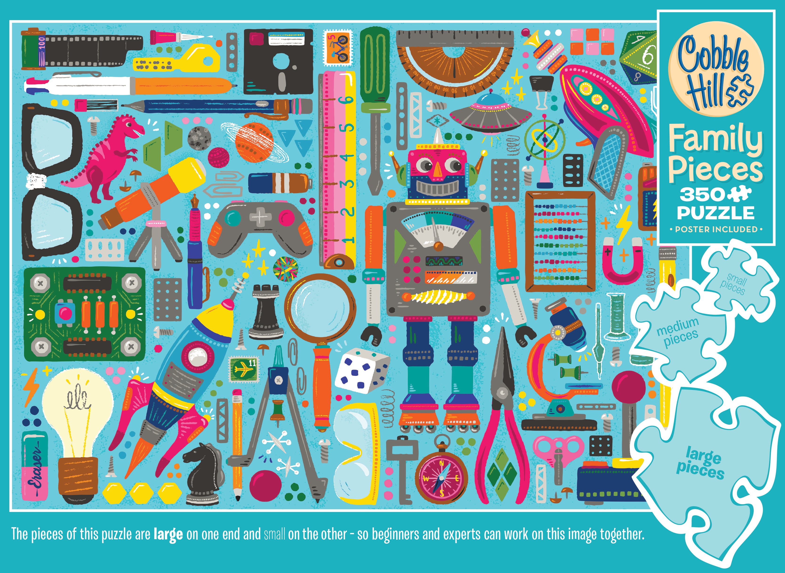 cobble-hill-family-pieces-350-nerdy-junk-drawer-puzzle-nerd-fundst-cke image 5