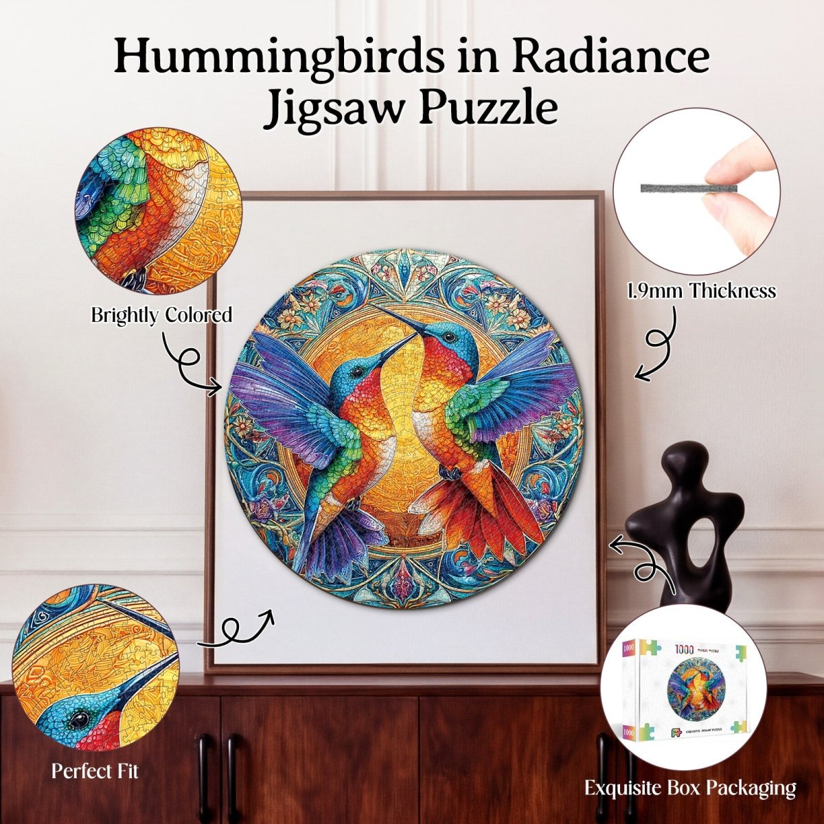 kaayee-cardboard-hummingbirds-radiance-puzzle-1000-teile-kolibri image 3