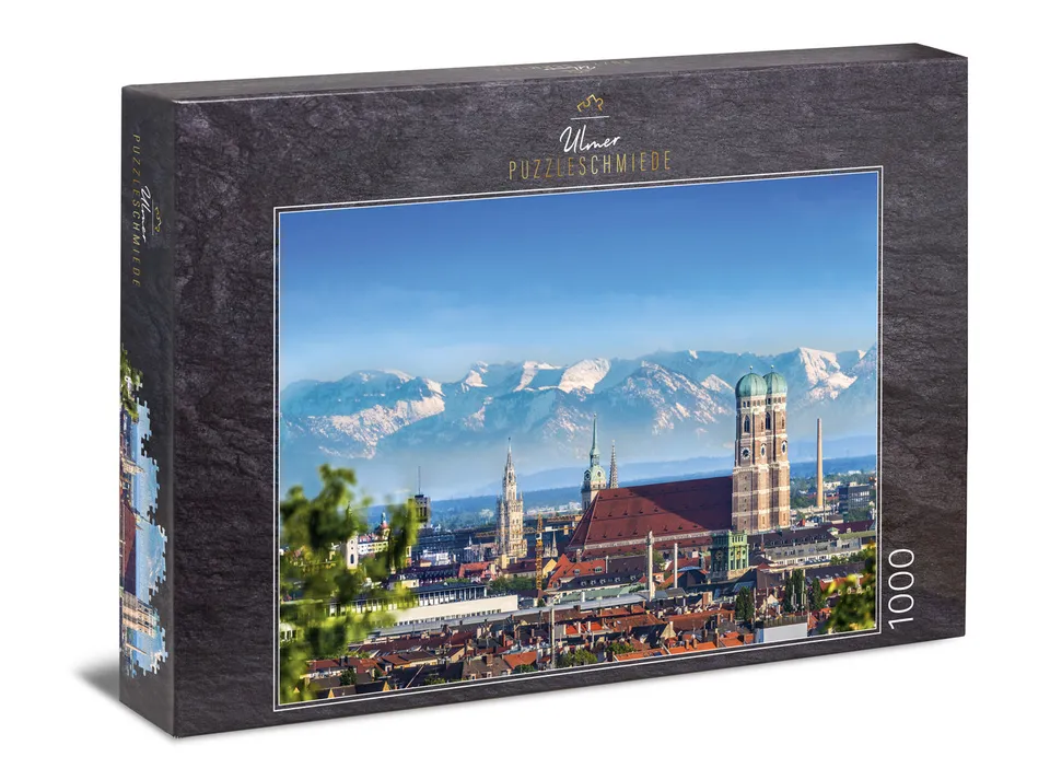 ulmer-puzzleschmiede-puzzle-1000-teile-m-nchner-himmel-bayern image 1