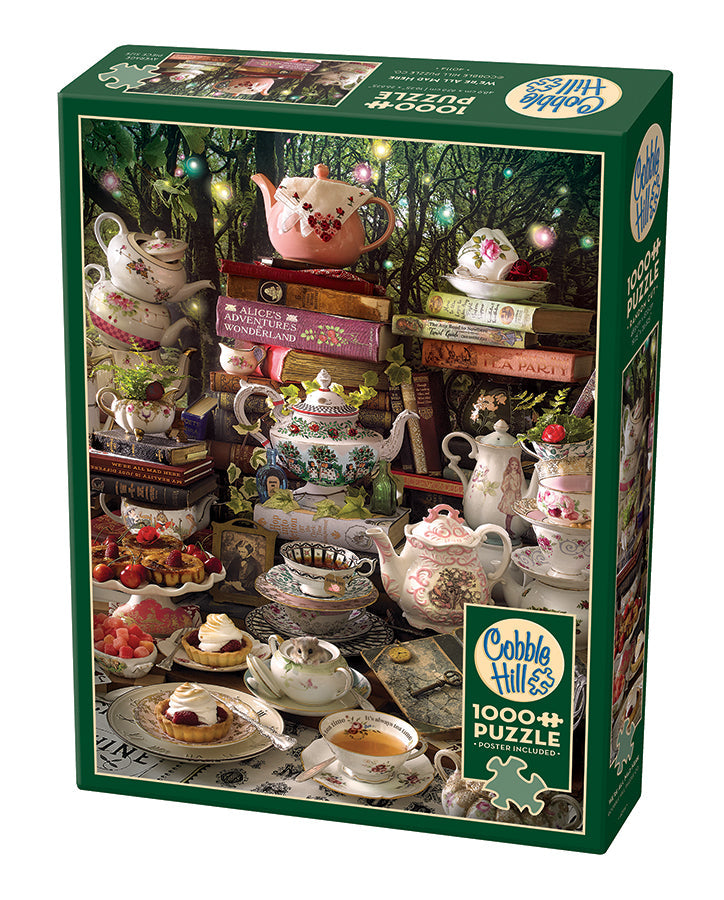 cobble-hill-we-re-all-mad-here-1000-teile-puzzle-alice image 1