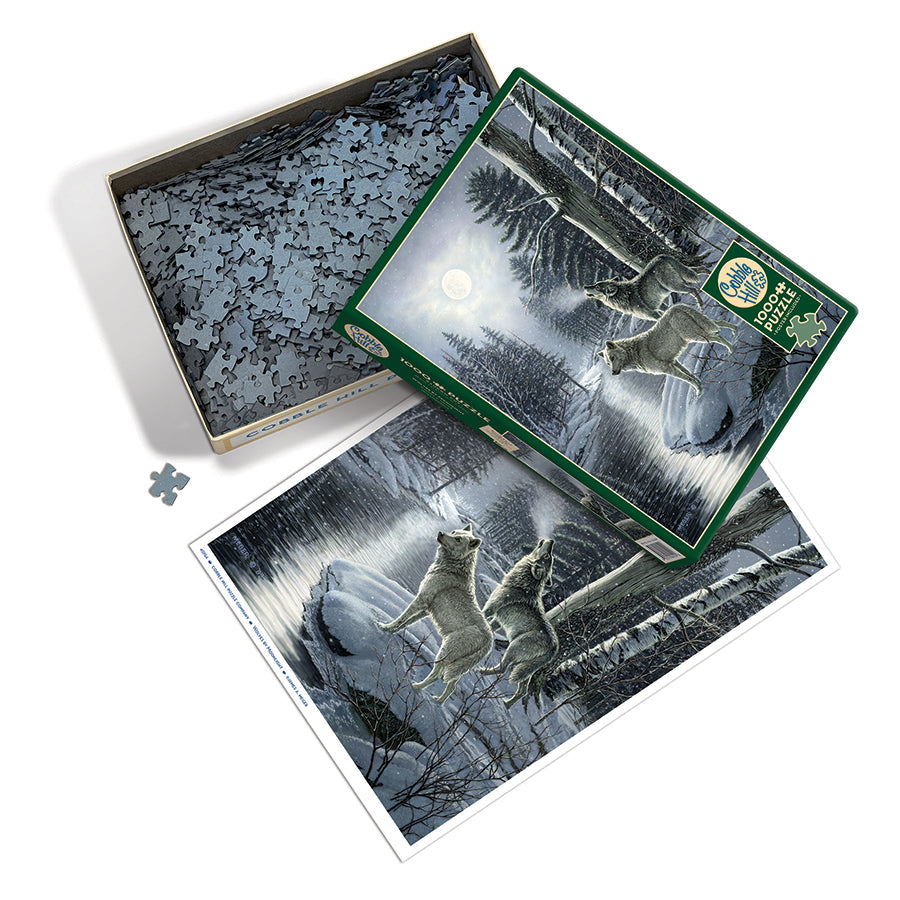 cobble-hill-wolves-by-moonlight-1000-teile-puzzle-w-lfe image 3
