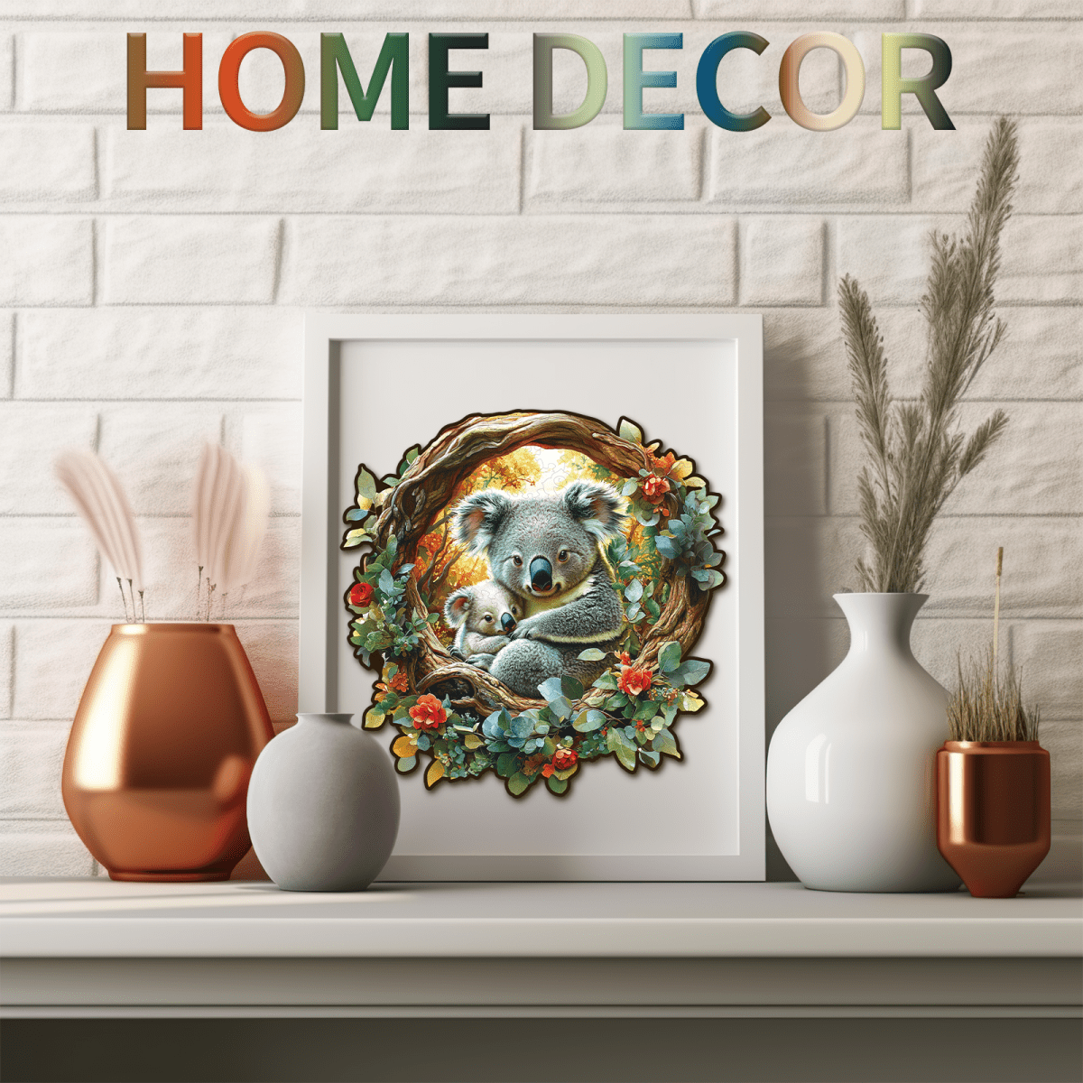kaayee-koala-mutter-kind-holzpuzzle-medium-tiermotiv image 6