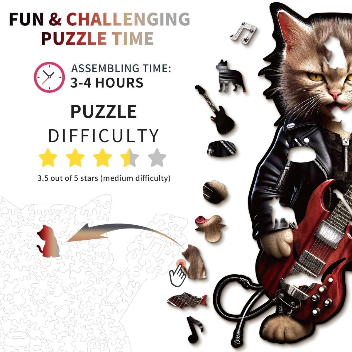 kaayee-wooden-puzzle-rock-cat-holzpuzzle-medium-katze image 4