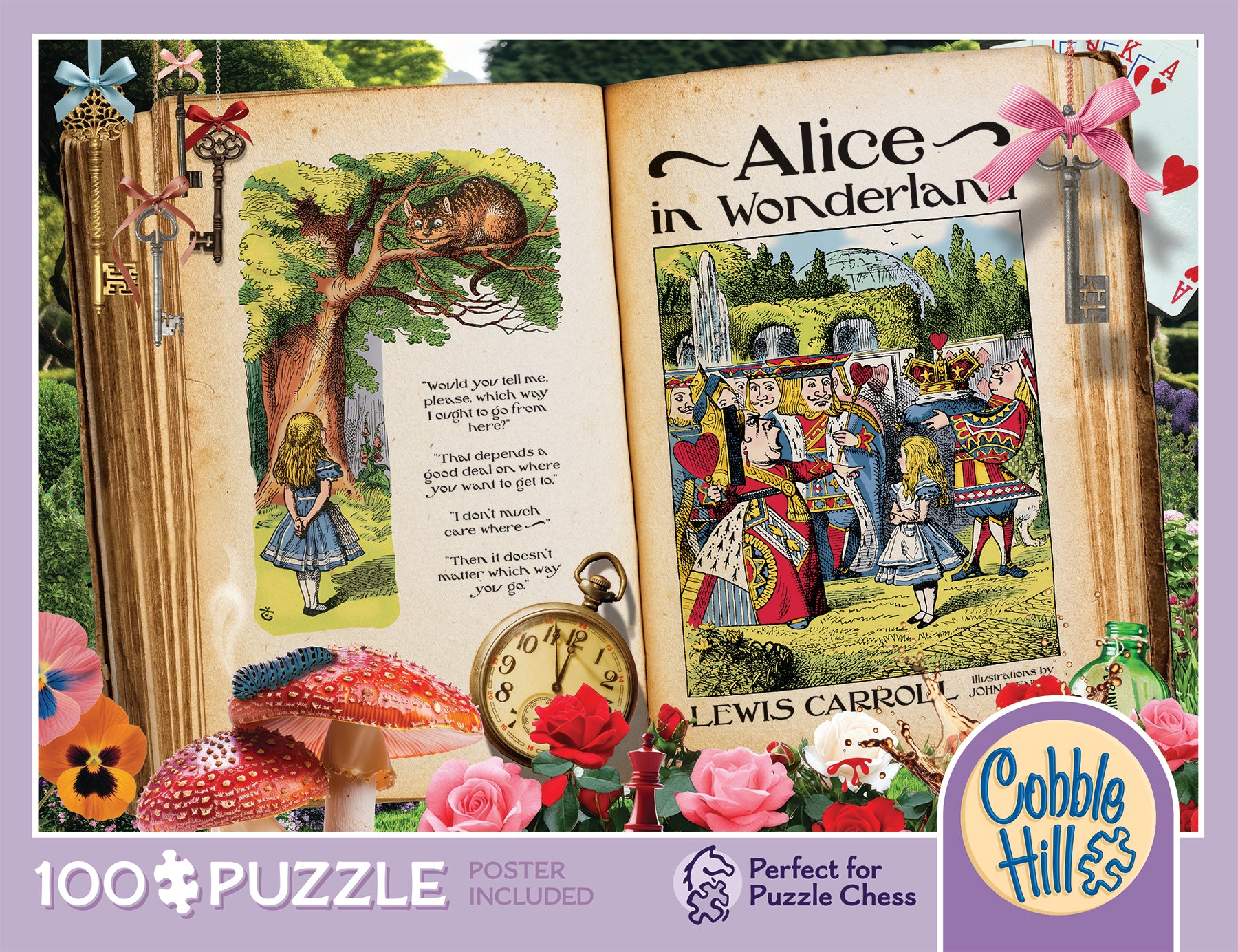 cobble-hill-alice-in-wonderland-100-teile-puzzle-m-rchen image 1