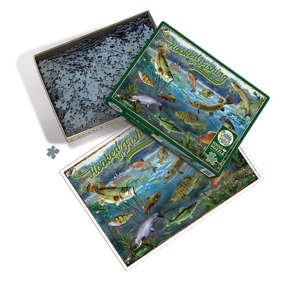 cobble-hill-hooked-on-fishing-1000-teile-puzzle-angeln image 3