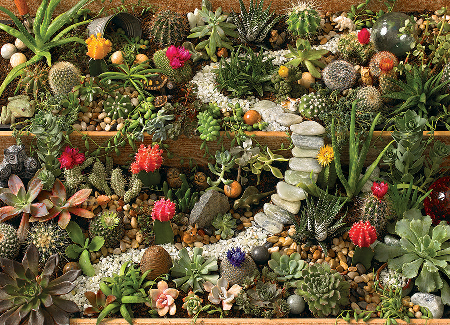 cobble-hill-1000-teile-succulent-garden-puzzle-sukkulenten image 2