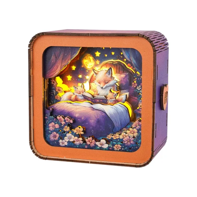 kaayee-night-light-bedtime-stories-holz-nachtlicht-fuchs image 1