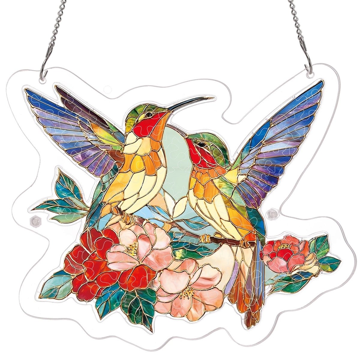 kaayee-suncatcher-puzzle-two-birds-of-spring-suncatcher-medium image 6