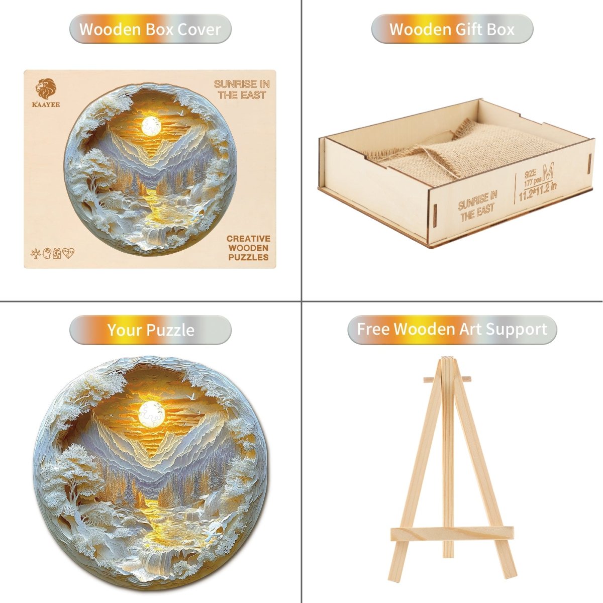 kaayee-sunrise-in-the-east-wooden-puzzle-rund-medium-holz image 5