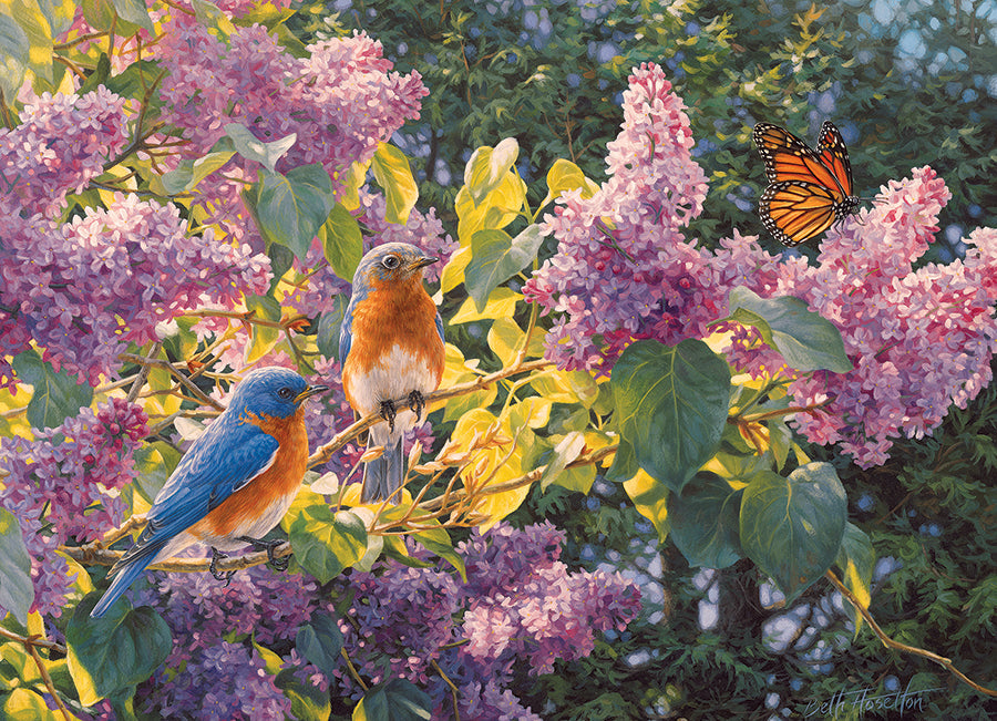 cobble-hill-500-piece-spring-interlude-puzzle-500-teile-garten image 2